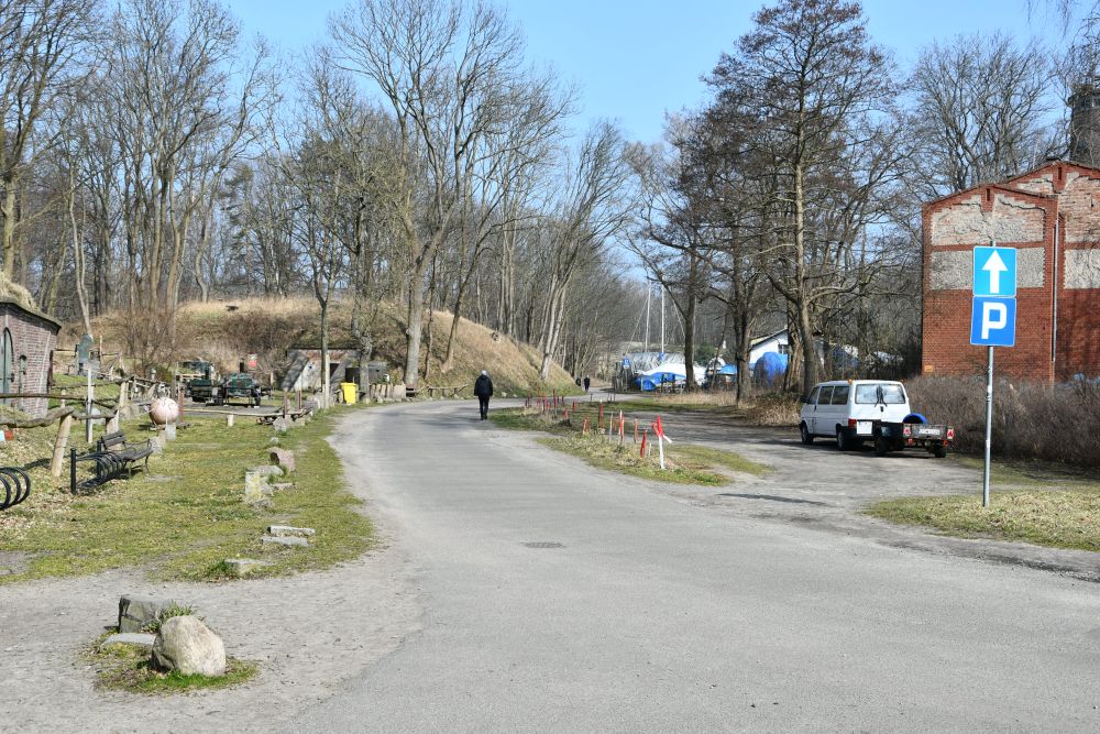 Odcinek wzdłuż ulicy Jachtowej, który będzie wykonywała firma "Projekt i Realizacja".